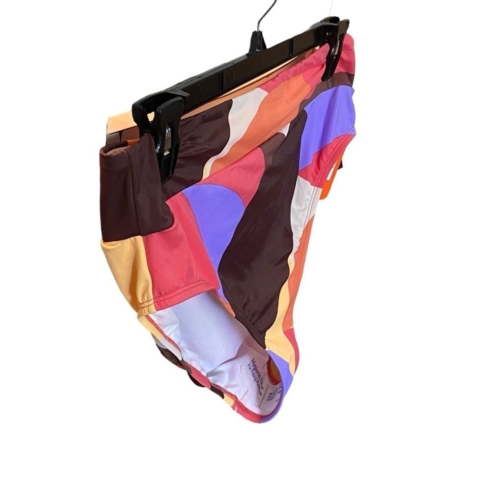 Freely Swim Bottoms Womens Size XL NWT  High Waisted Geometric Print - Picture 2 of 7